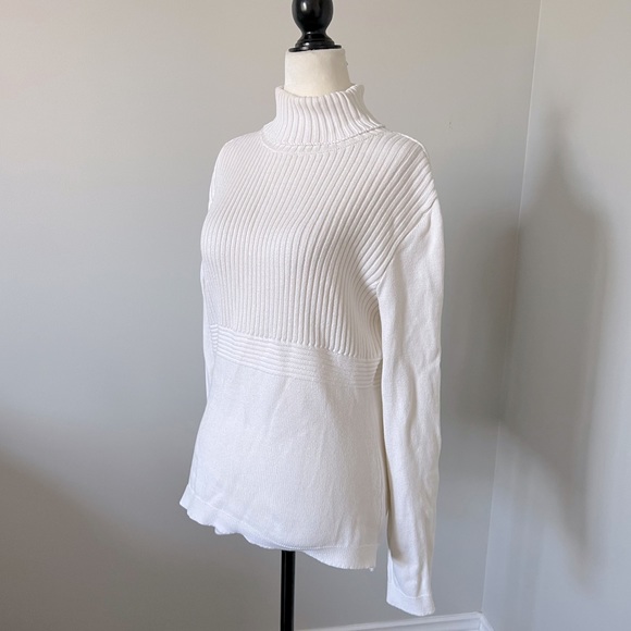 Parkhurst turtle neck sweater - white - Picture 2 of 4